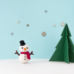 Tuto : Snowy le bonhomme de neige