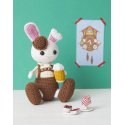 Kit à crocheter - Hans, le lapin bavarois (livre non inclus)