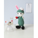 Kit à crocheter - Derek, le lapin docteur (livre non inclus)