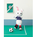 Kit à crocheter - Kylian, le lapin footballeur (livre non inclus)